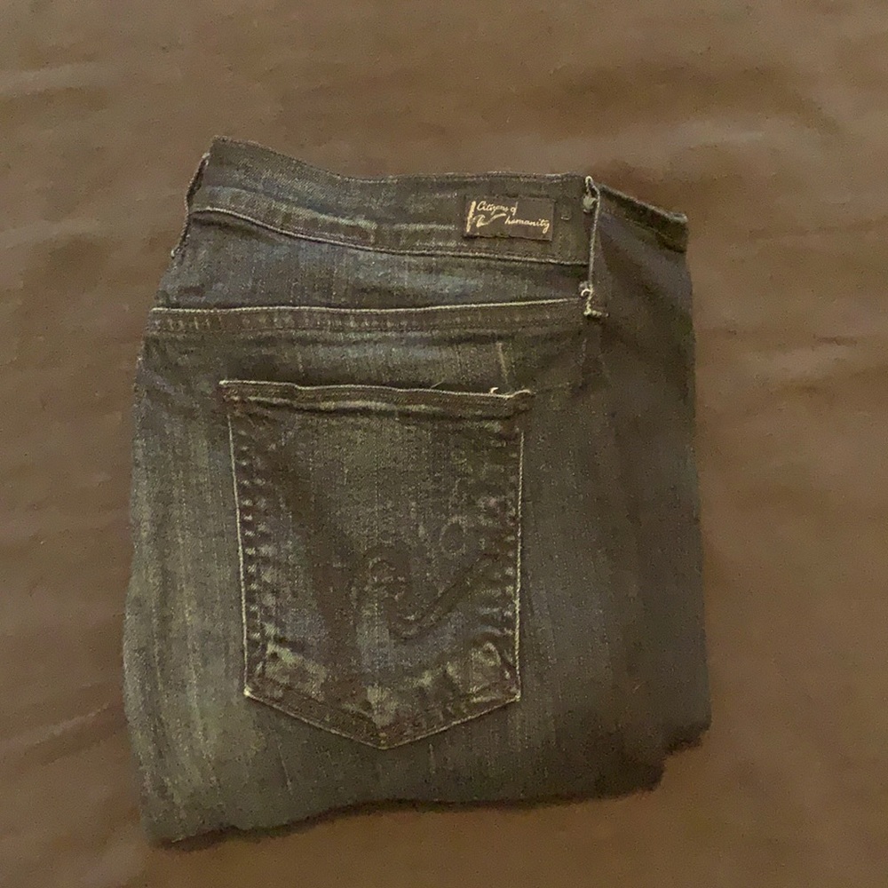 Citizens of Humanity size 31 Ava stretch low waist straight leg jeans